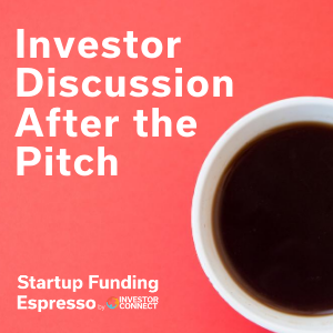 Investor Discussion After the Pitch