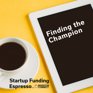 Startup Funding Espresso — Finding the Champion