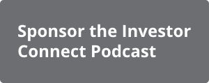 Sponsor the Investor Connect Podcast