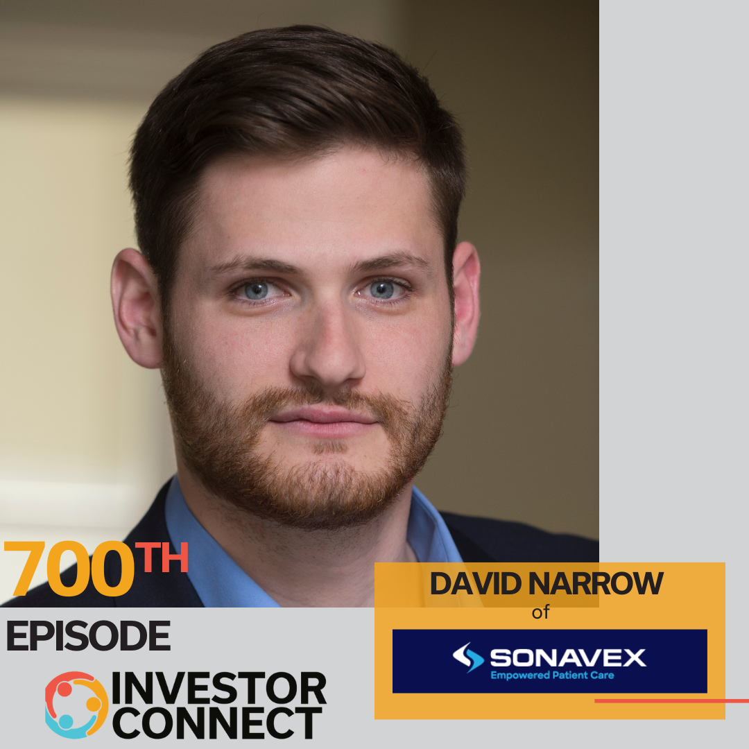 Investor Connect – 700 – David Narrow of Sonavex