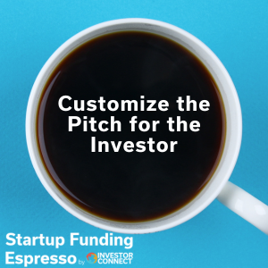 Customize the Pitch for the Investor