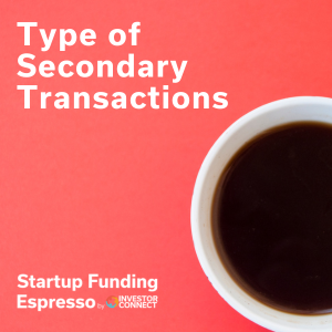 Types of Secondary Transactions