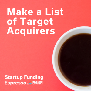 Make a List of Target Acquirers
