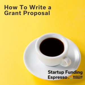 How To Write a Grant Proposal