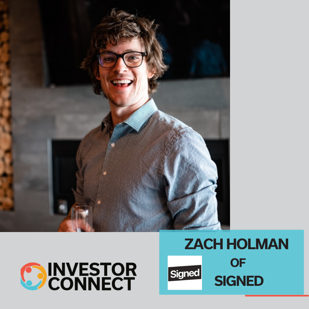 Investor Connect 879: Zach Holman on Angel Investing, AI, and Building Signed for Portfolio Management