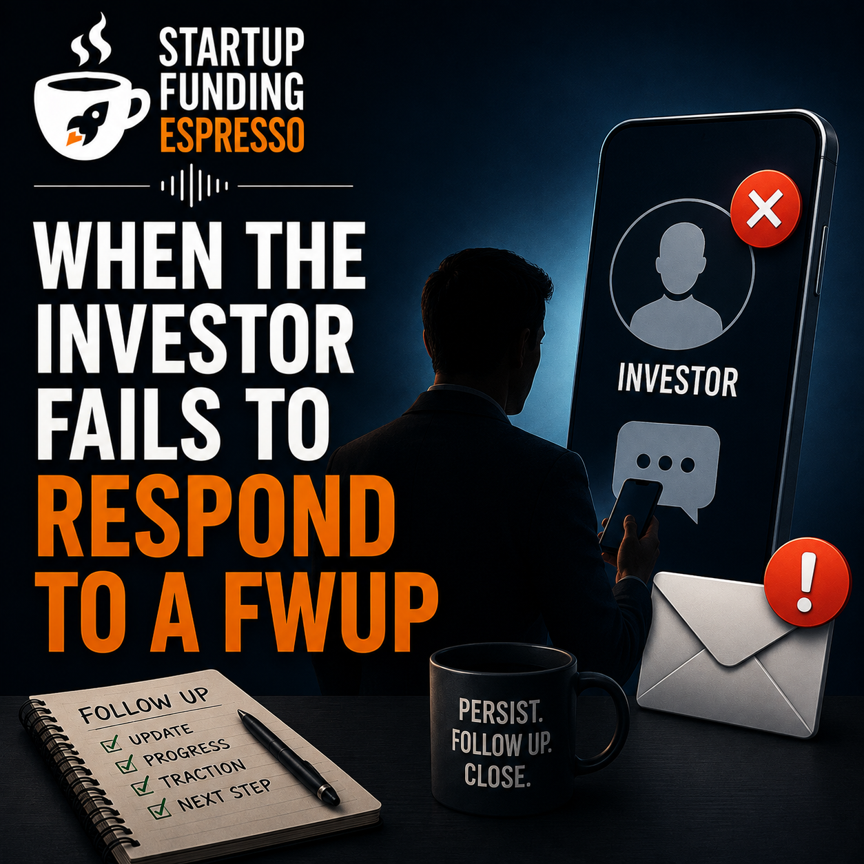 Startup Funding Espresso – When the Investor Fails To Respond to a Fwup