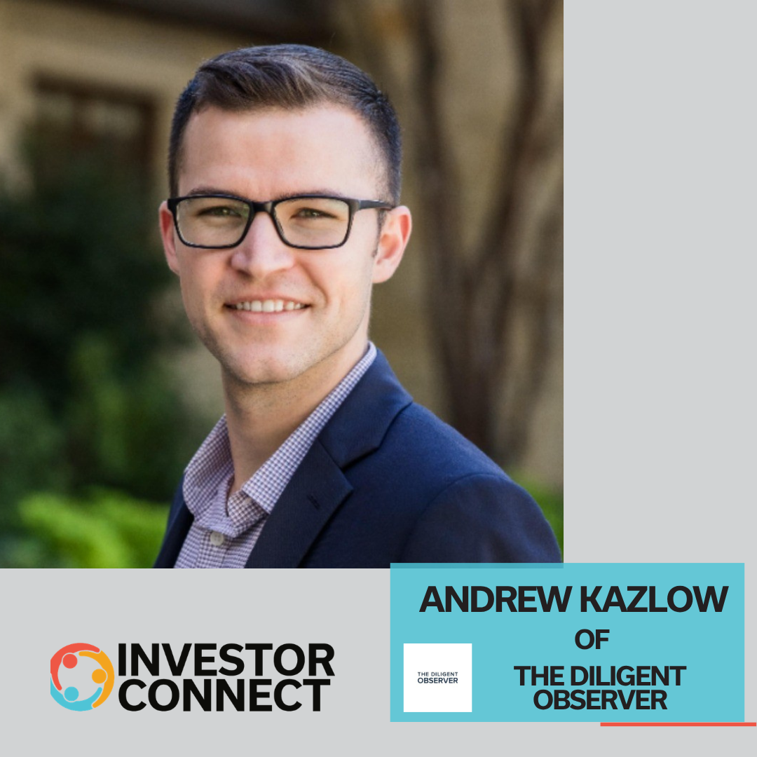 Investor Connect 896: Andrew Kazlow on Building Better Angel Due Diligence with The Diligent Observer