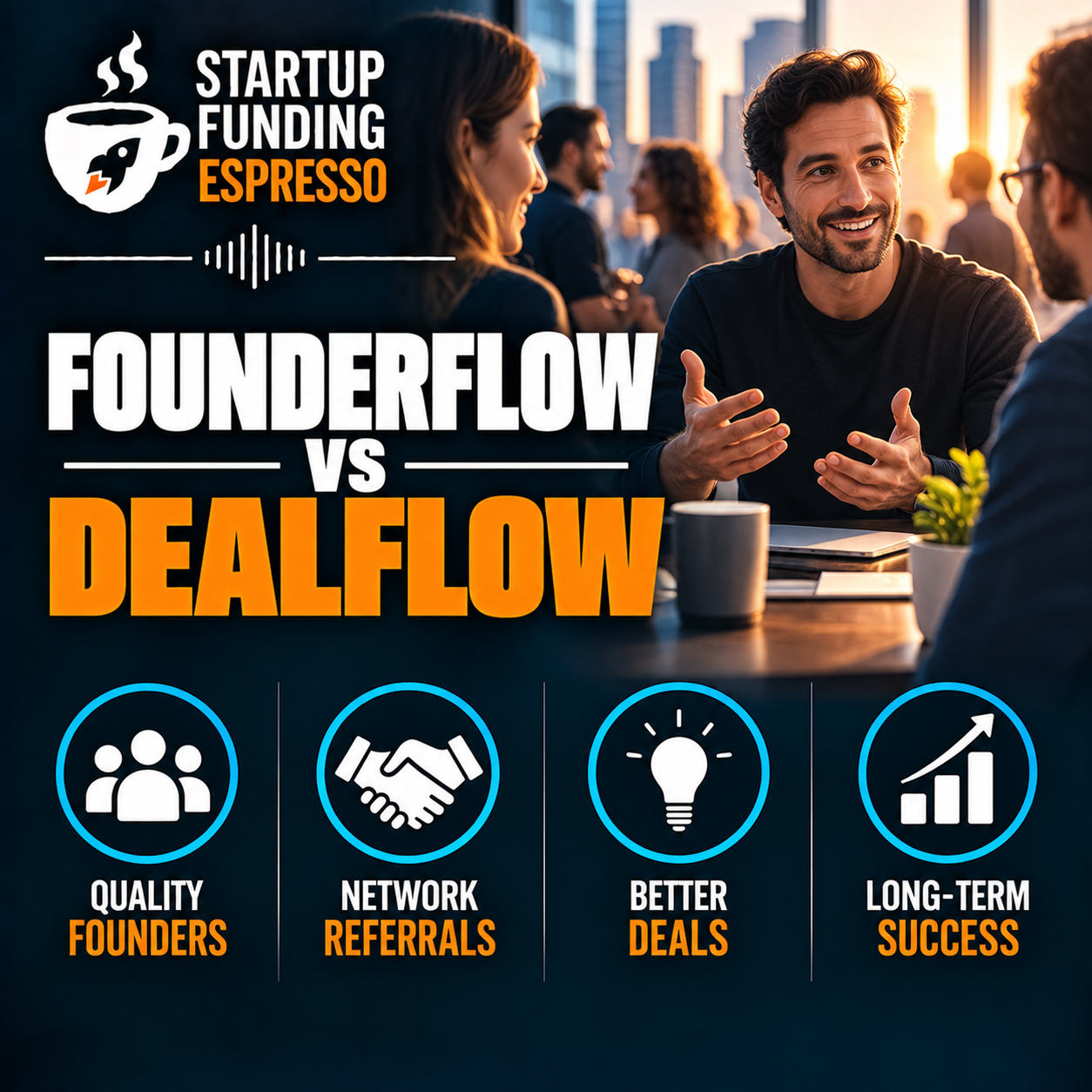 Startup Funding Espresso – Founderflow vs Dealflow